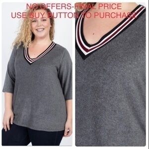 Casual Top - Plus Size